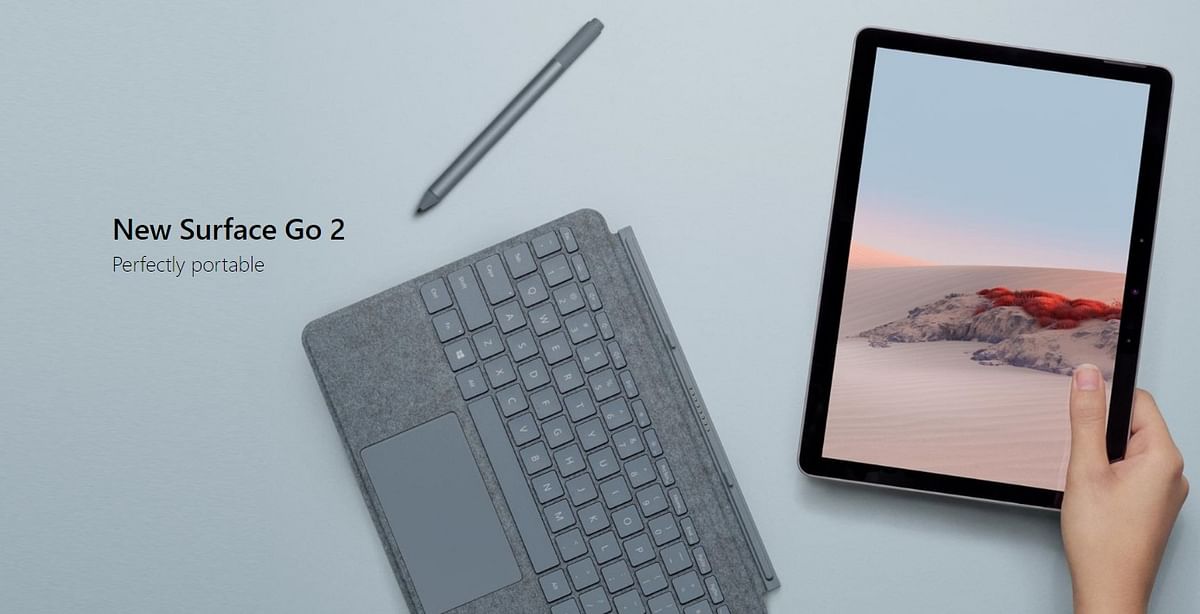 The new Surface Go 2. Credit: Microsoft
