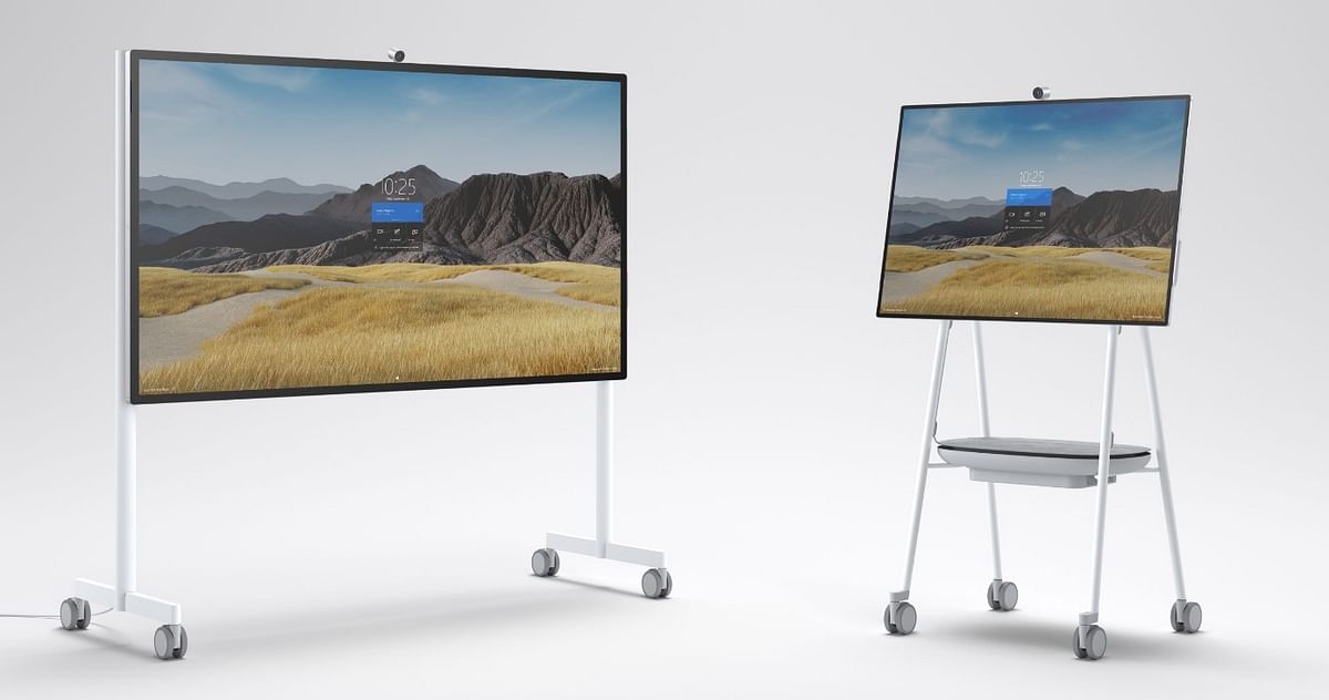 The Surface Hub 2S series. Credit: Microsoft