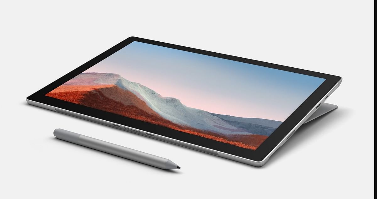 The new Surface Pro 7+. Credit: Microsoft