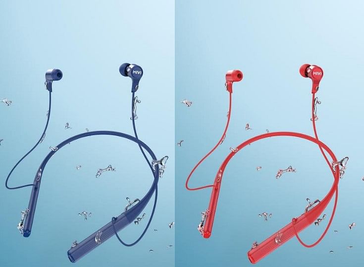 The new Collar 2 neckband earphones. Credit: Mivi