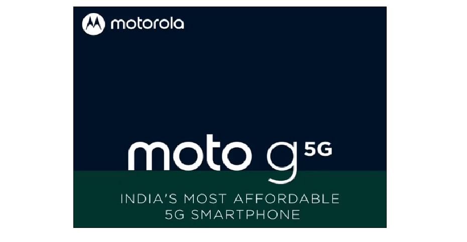 Moto G 5G phone. Credit: Motorola India