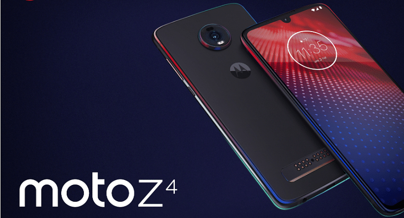 Moto Z4; picture credit; Motorola