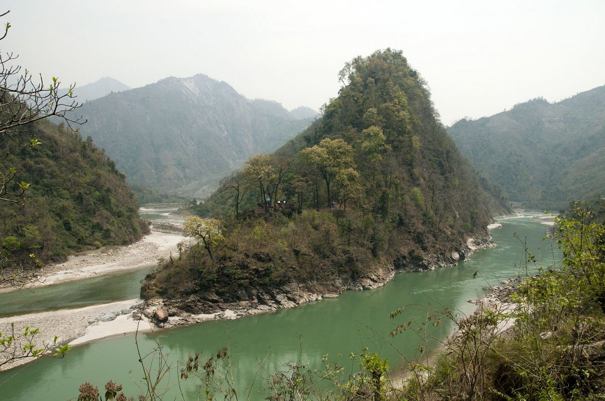 A sangam in Nepal