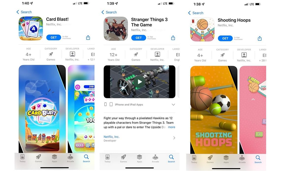 New games are now available on Apple App Store. Credit: DH Photo/KVN Rohit