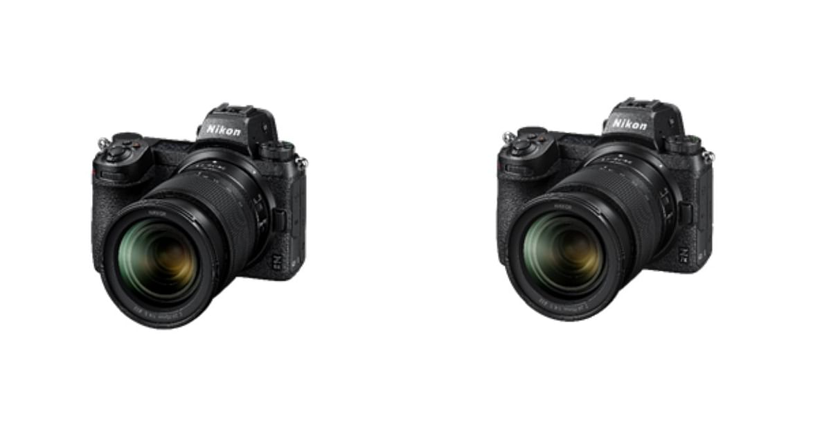 From left-- Nikon Z 6 II  and Nikon Z 7 II. Credi: Nikon