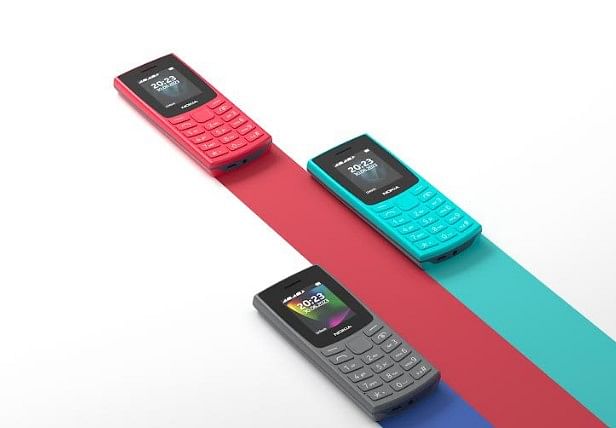 Nokia 105 (2023) and Nokia 106 4G series.