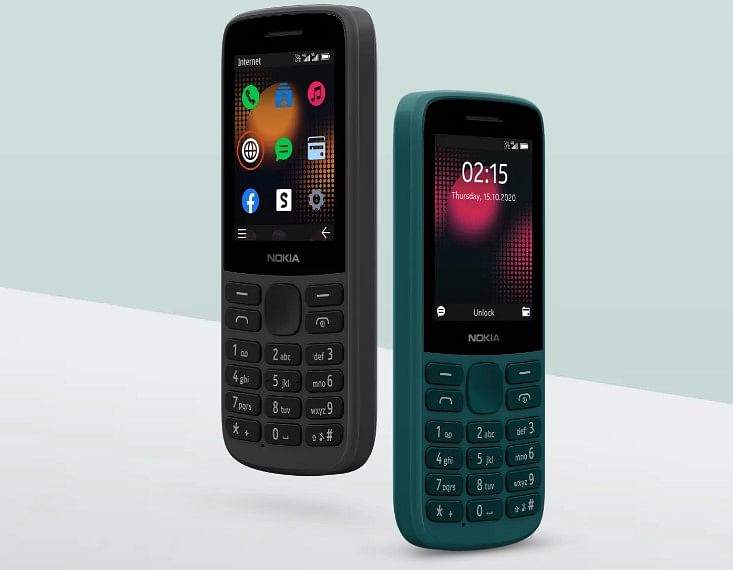 Nokia 215 4G phone. Credit: Nokia India website.