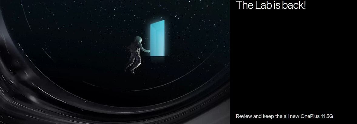 The Lab Programme teaser. Credit: OnePlus India