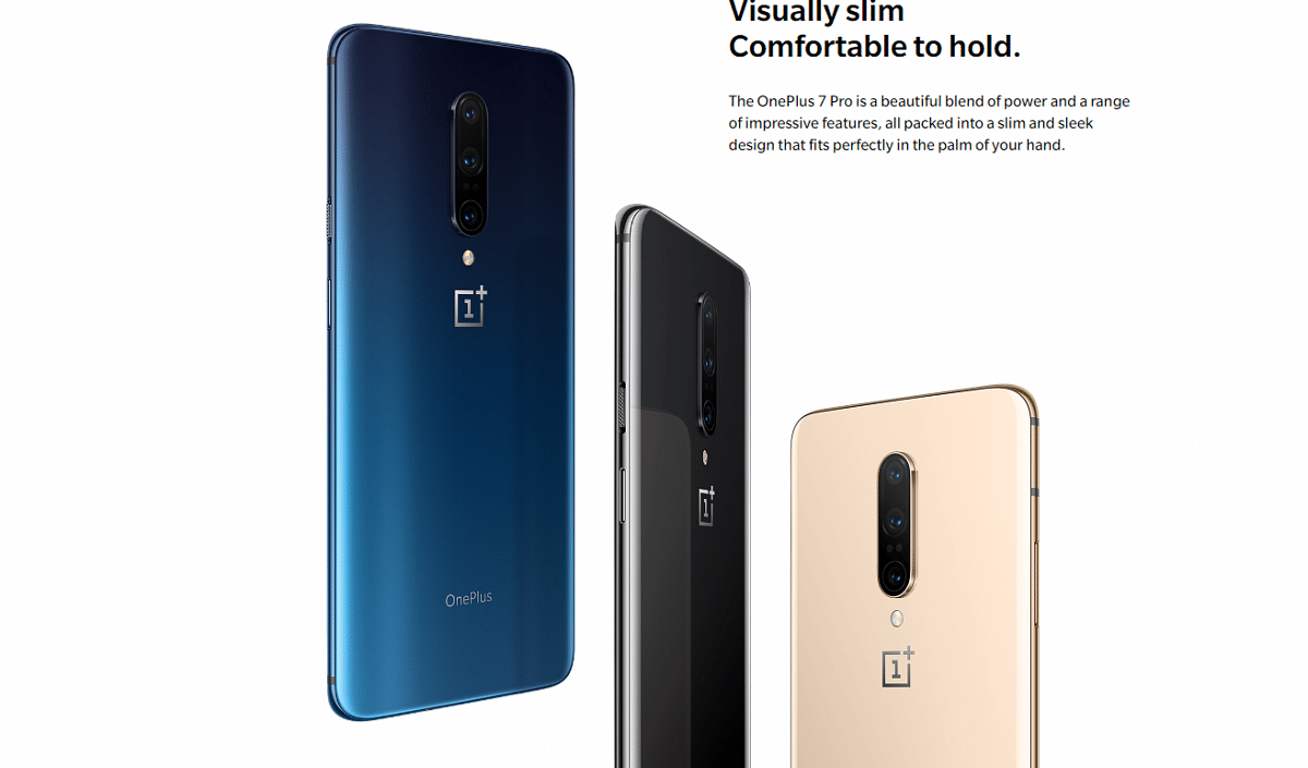 OnePlus 7 Pro comes with A+ screen quality ratings from DisplayMate; picture credit: OnePlus