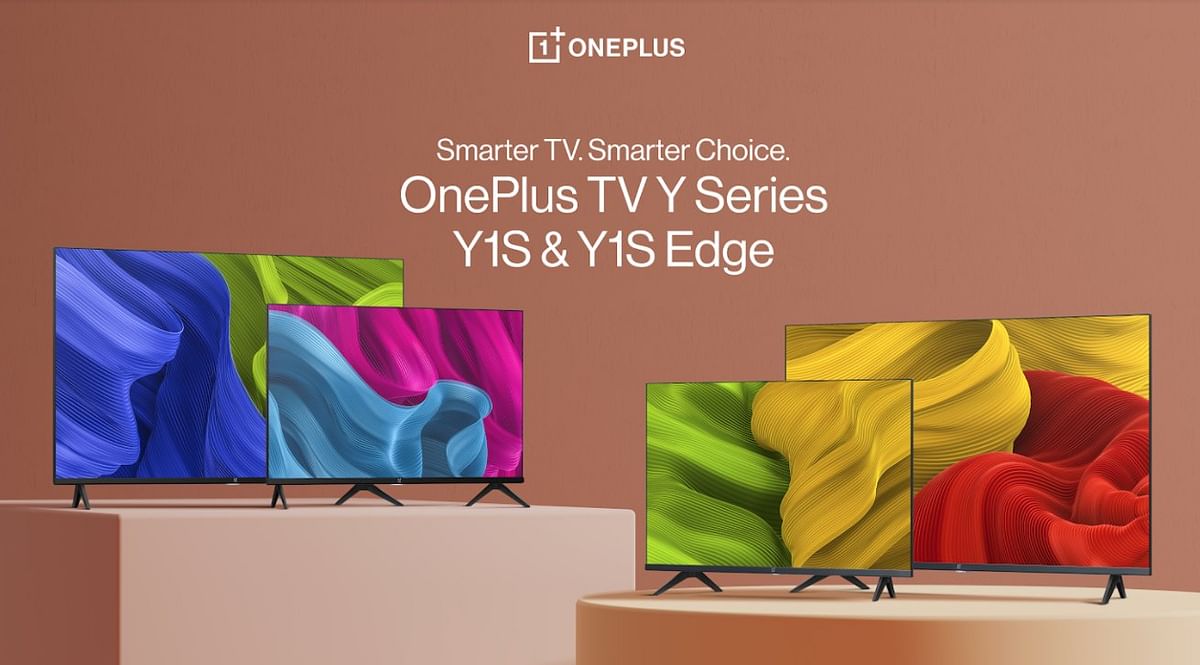 The new OnePlus Smart TV Y1S series. Credit: OnePlus India
