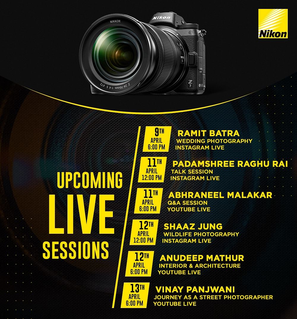 Nikon India's photography class details
