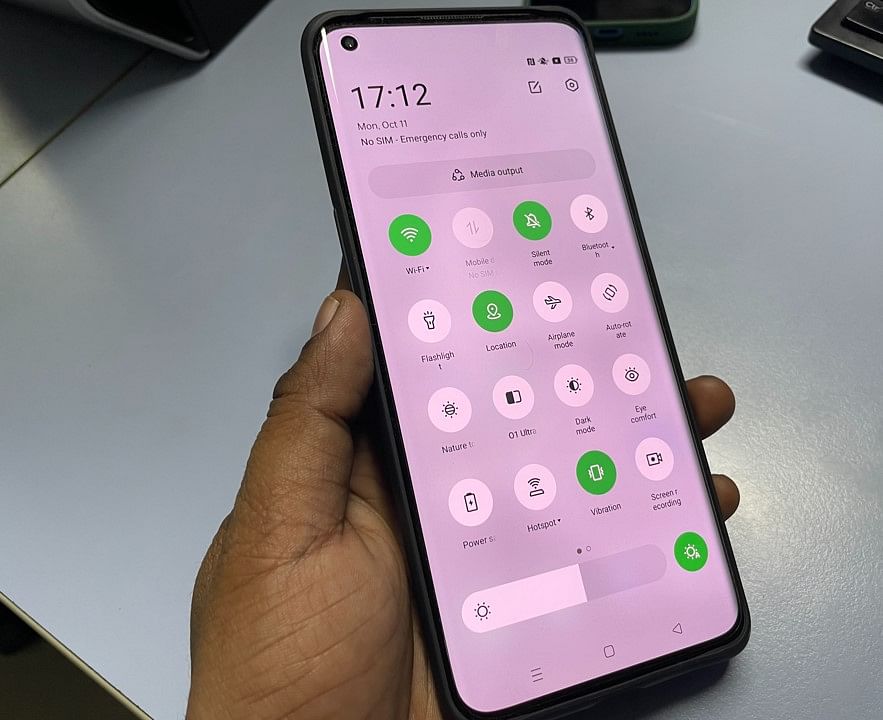 Oppo Find X3 Pro. Credit: DH Photo/KVN Rohit