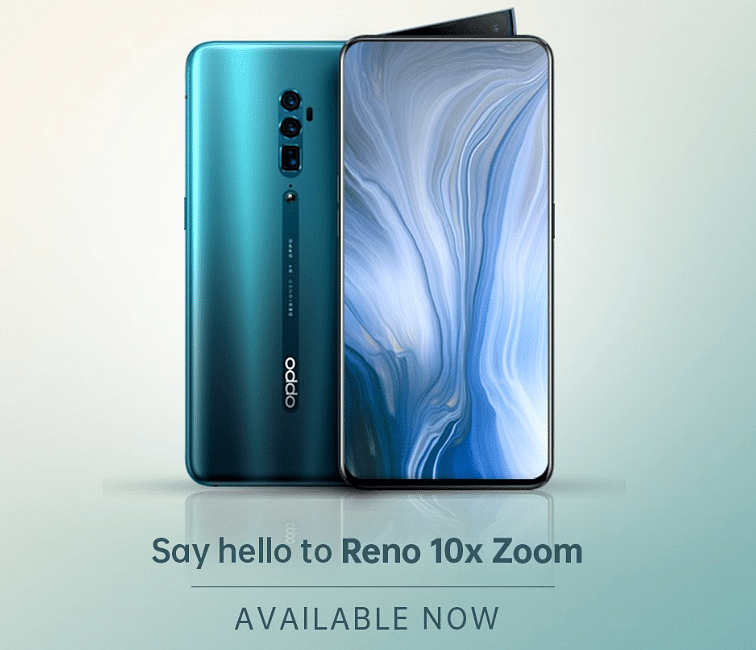 Oppo Reno series; picture credit: Oppo India/Twitter