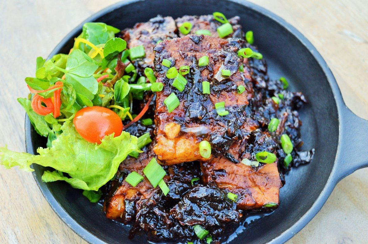 Twice Cooked Pork Belly