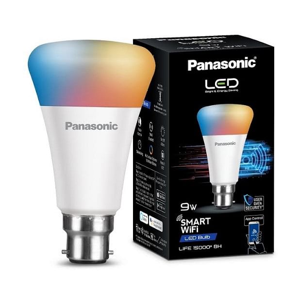 The new Smart Wi-Fi LED Bulb. Credit: Panasonic