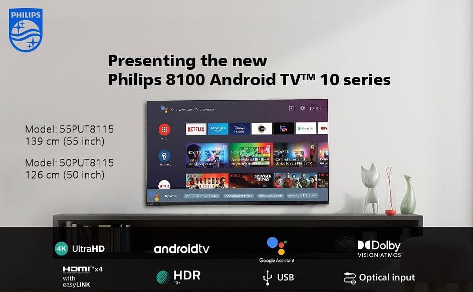 Philips 8100 series smart TV. Credit: Philips