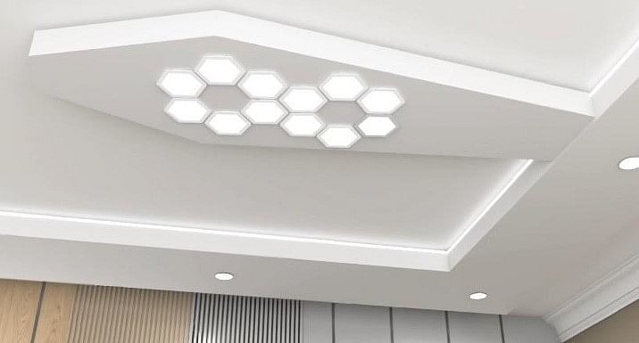 Philips HexaStyle LED downlight. Credit: Signify