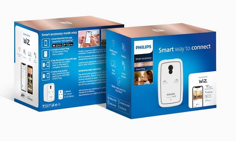 Philips WiZ smart plug. Credit: Signify