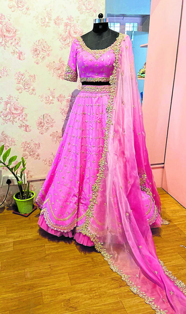 Colours such as pink are in vogue for some years and designers expect thetrend to continue this year too. Photo credit: Rithika Ganesh