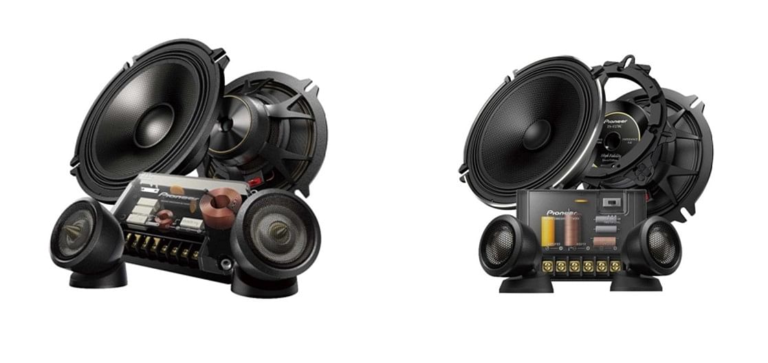 Pioneer TS-VR170C (left) and TS-V170C (right). Credit: Pioneer