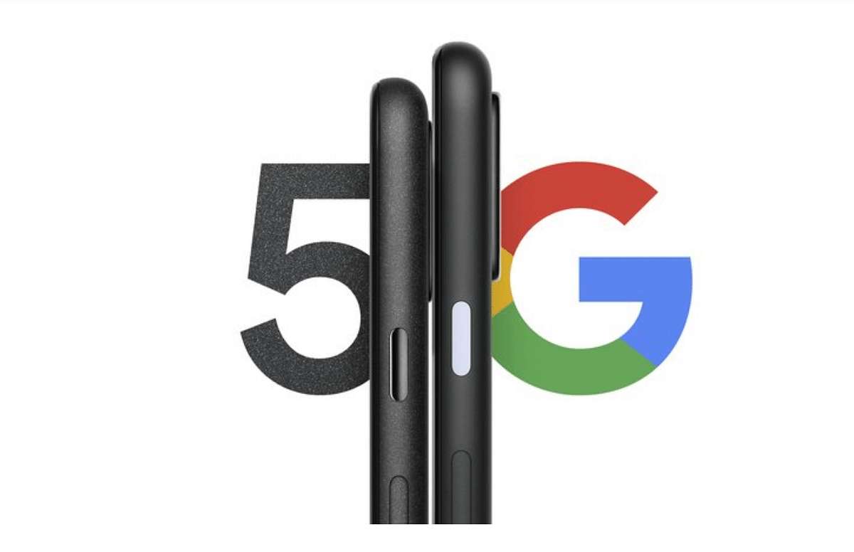 A teaser showing the Pixel 5 and the Pixel 4a 5G. Credit: Google