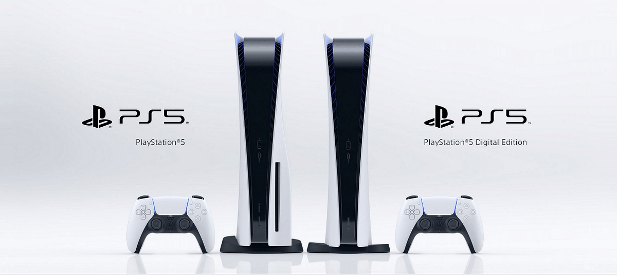 The new PlayStation 5 series. Credit: Sony PlayStation website.