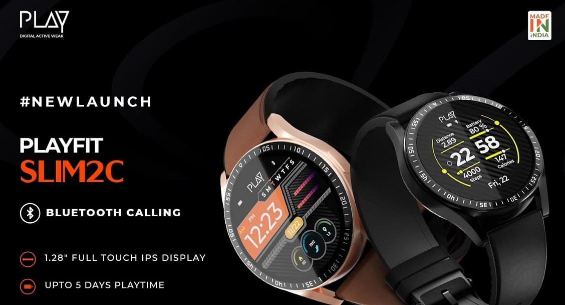 Playfit Slim 2C watch. Credit: Playfit