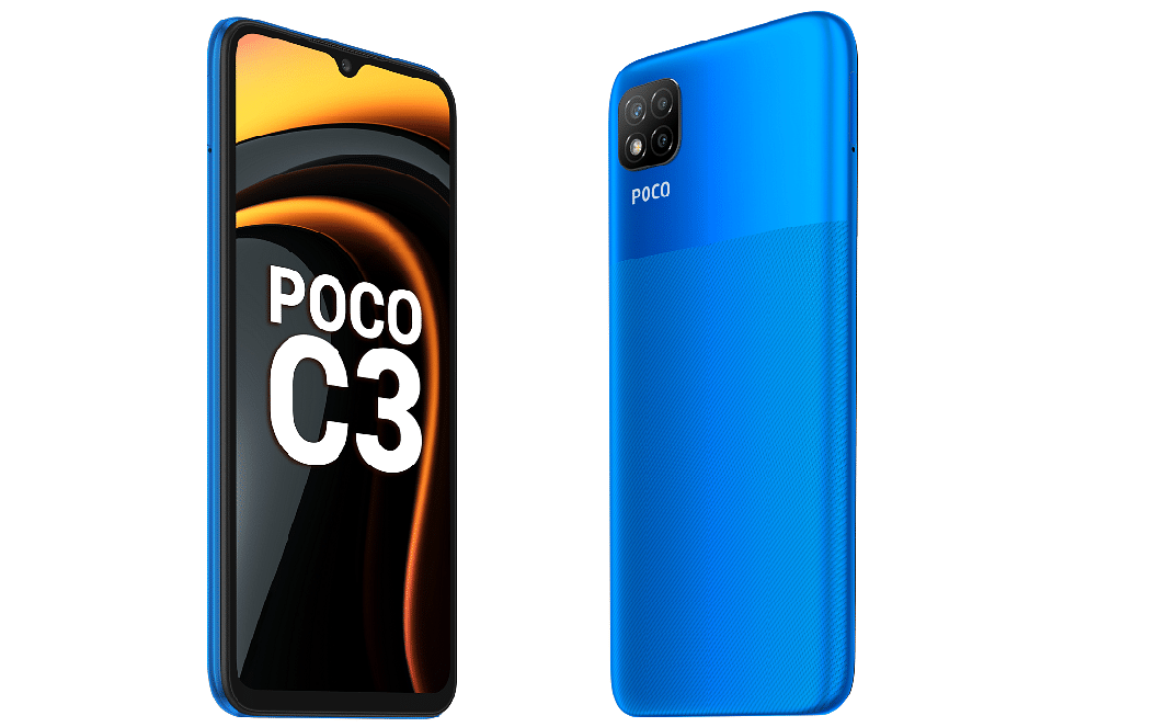 The new Poco C3. Credit: Poco India