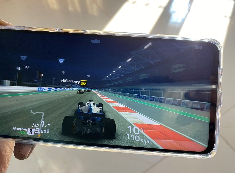EA's Real Racing game on Poco X2 with 120Hz display refresh rate (DH Photo/Rohit KVN)