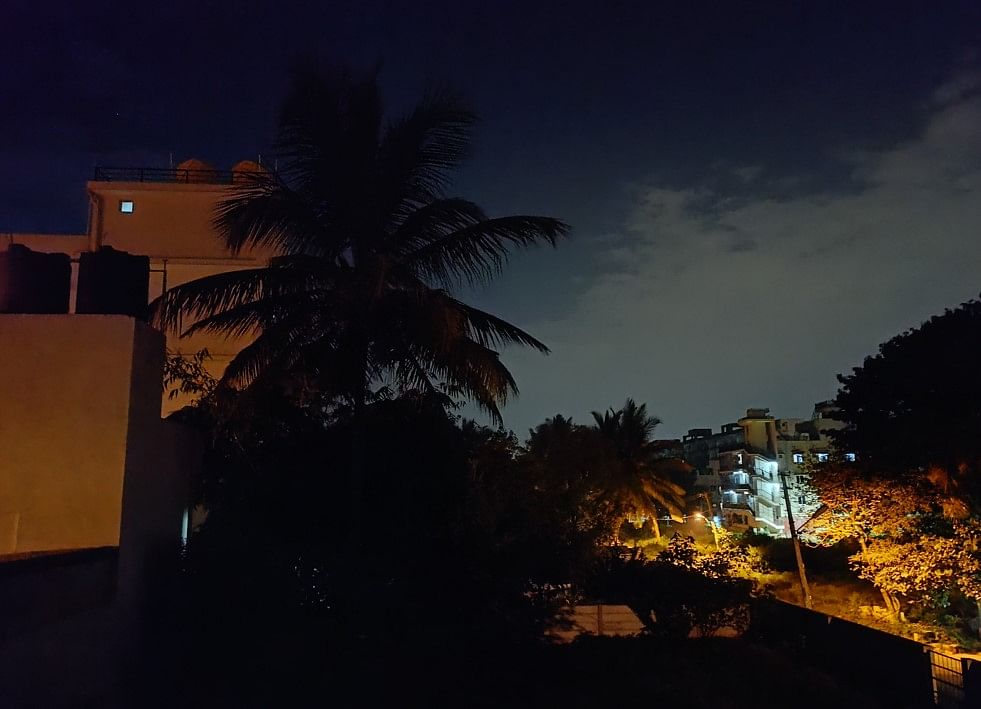 Realme 8s 5G camera sample with night mode on. Credit: DH Photo/KVN Rohit
