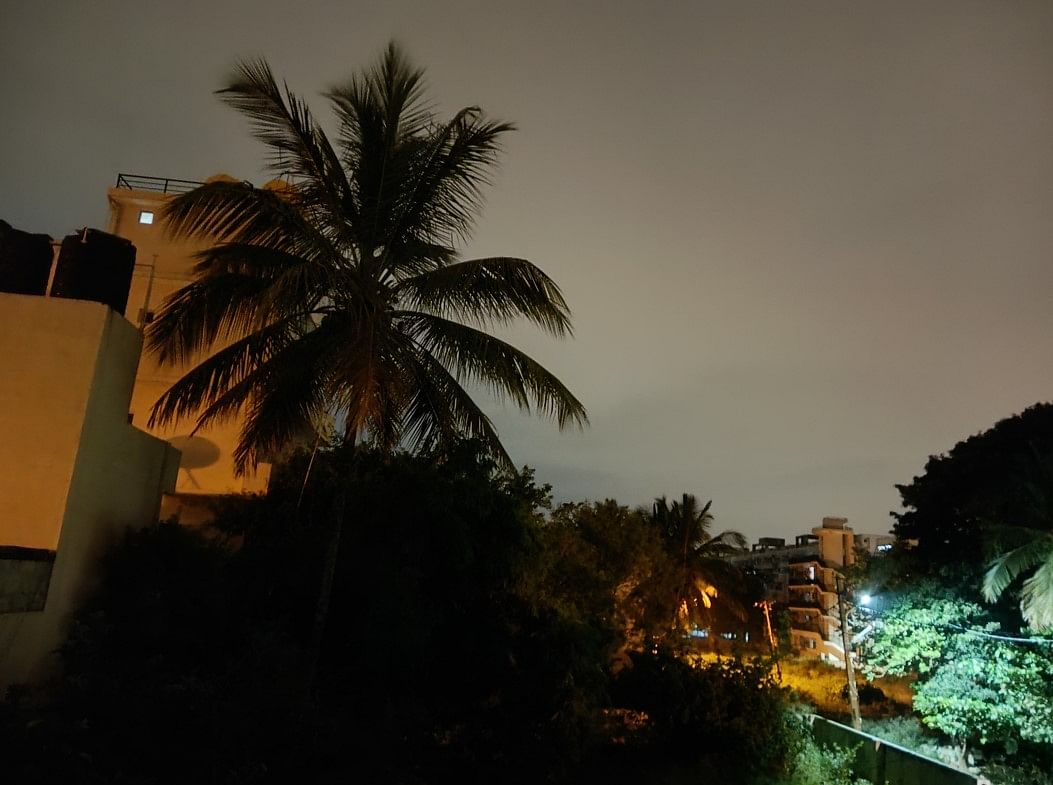 Realme 9i 5G camera sample with night mode on. Credit: DH Photo/KVN Rohit