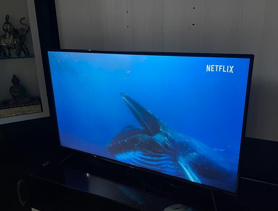 The new Redmi Smart TV. Credit: DH Photo/KVN Rohit