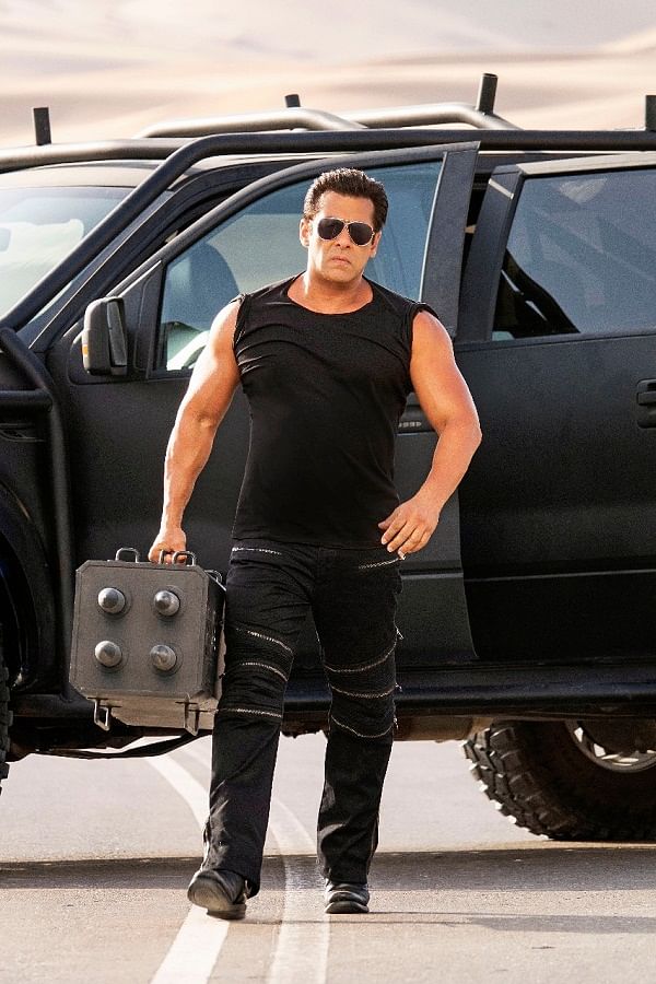 Might is right. Salman Khan in 'Race 3'.