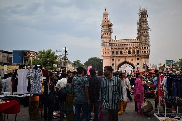 Ramadan fervour around Charminar.