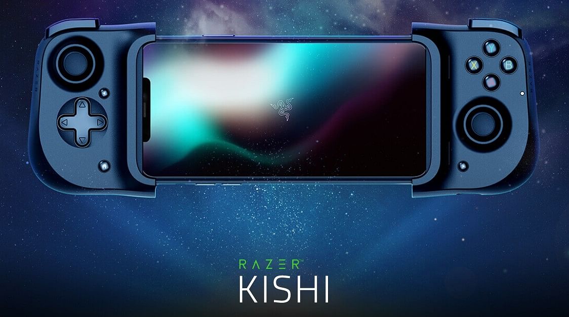 Kishi gaming controller for smartphones (Credit: Razer)
