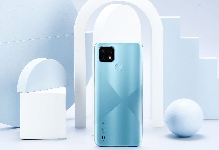 The new C21 Cross Blue. Credit: Realme India