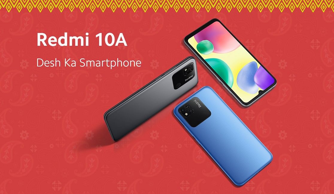 The new Redmi 10A. Credit: Xiaomi India website