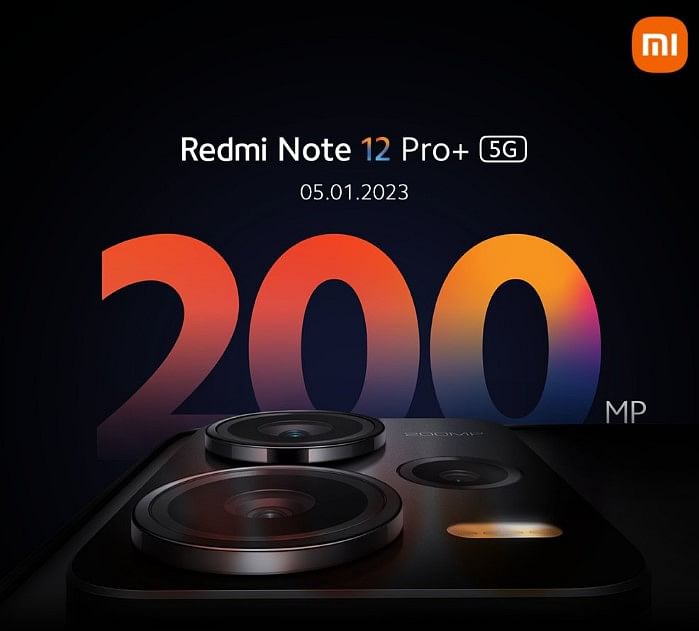 Redmi Note 12 Pro+ 5G is confirmed to come with the 200MP camera. Credit: Redmi India