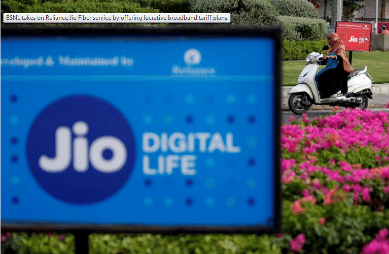Reliance Jio Fiber set for the official launch on September 5, 2019 ( REUTERS/Amit Dave)