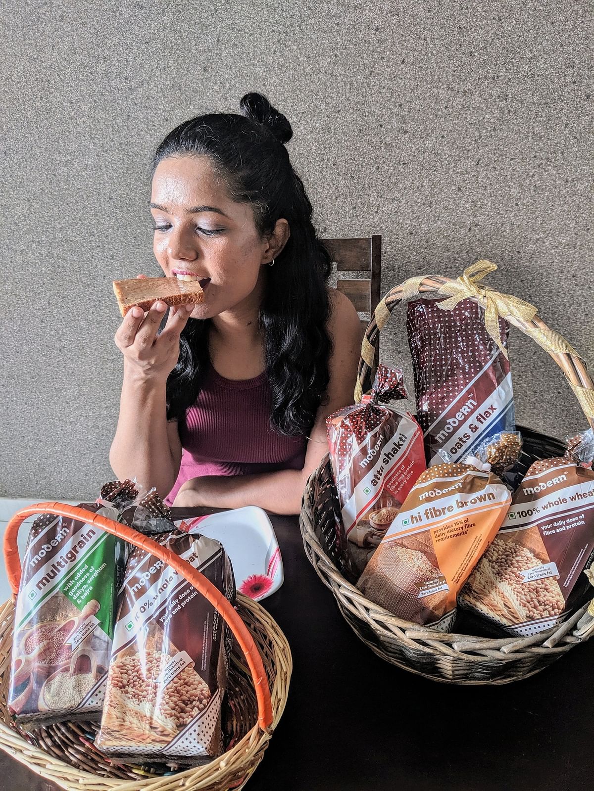 Sometimes brands send expired products and expect influencersto promote them, says brand consultant and blogger Rumana Nazarali. (Above) A sponsored post she did with Modern Breads