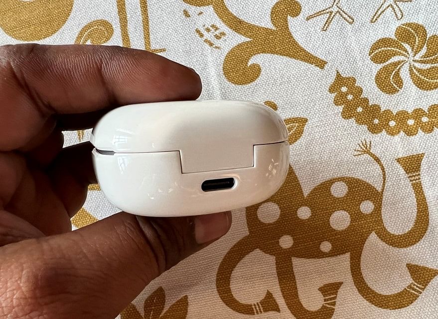 Samsung Galaxy Buds2 case with Type-C charging port. Credit: DH Photo/KVN Rohit