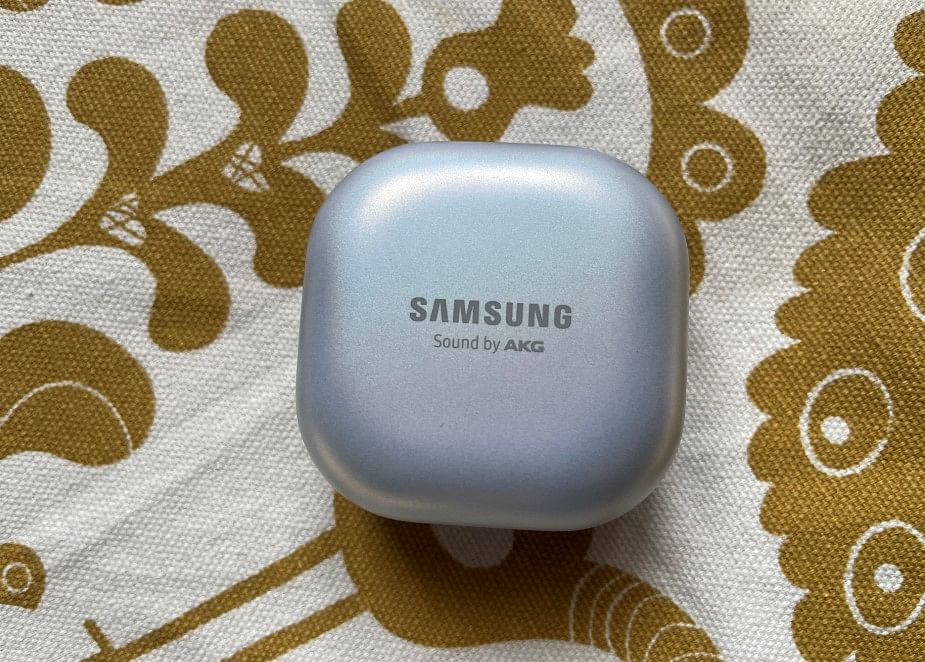 Samsung Galaxy Buds Pro case. Credit: DH Photo/KVN Rohit