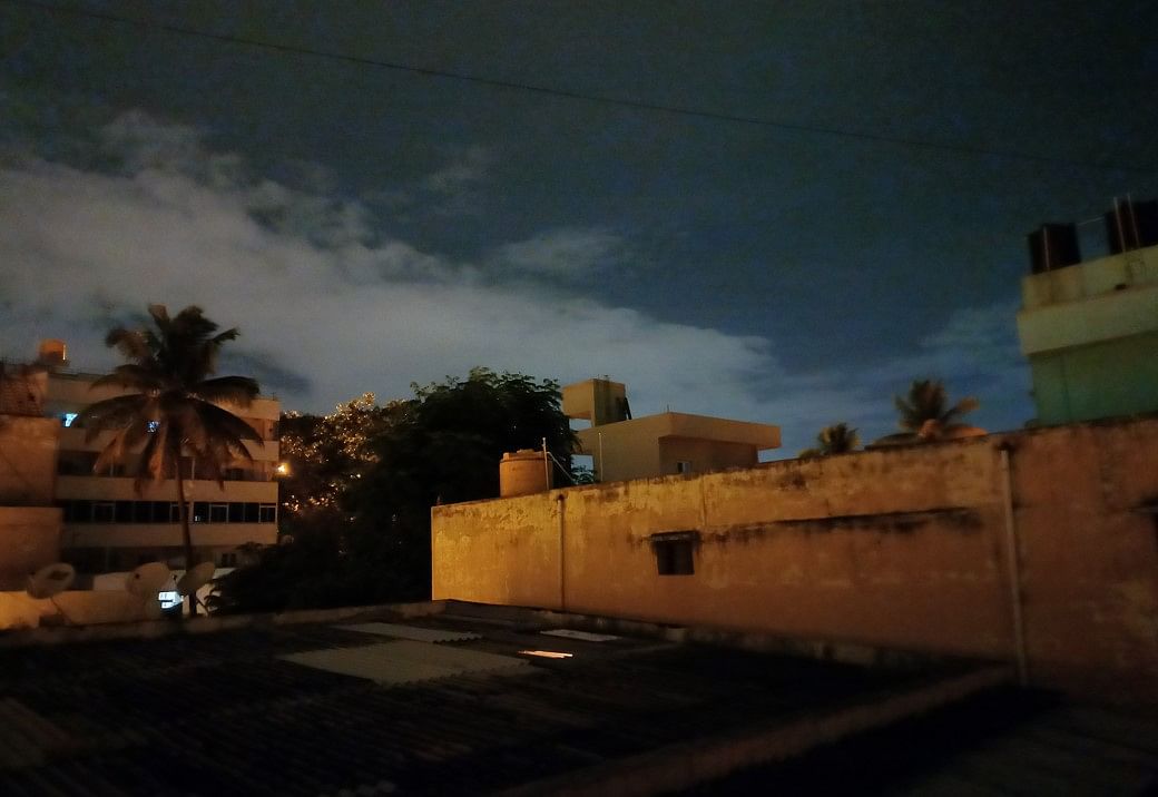 Samsung Galaxy M53 5G's camera sample with night mode on. Credit: DH Photo/KVN Rohit