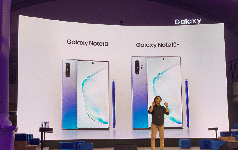 Samsung Galaxy Note10 series (DH Photo/Rohit KVN)