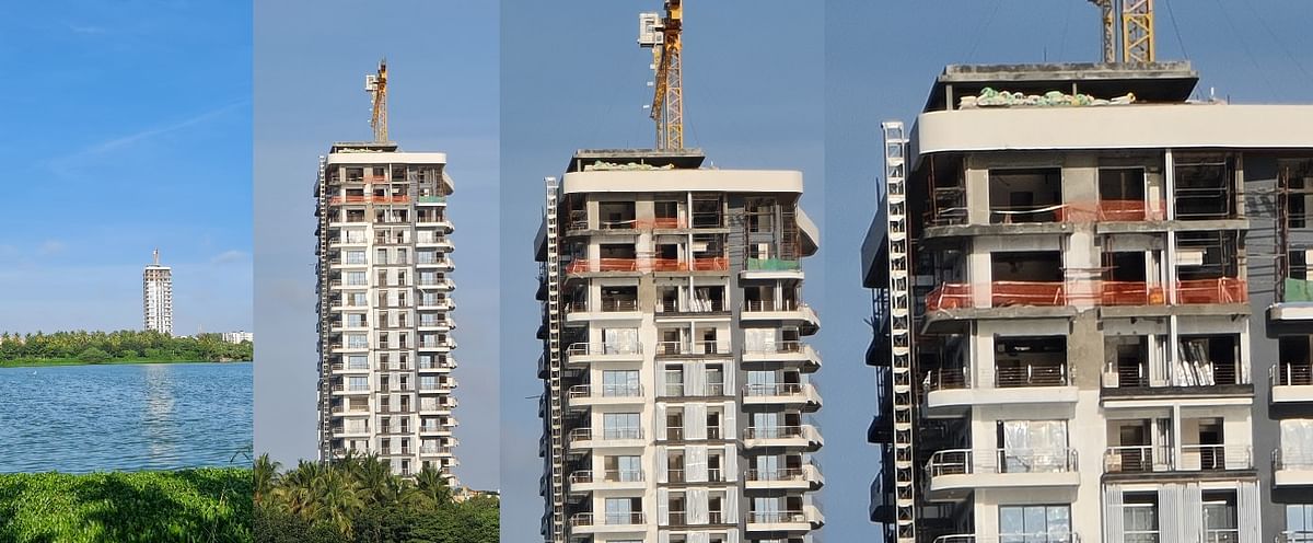 From left-- 1X, 5X, 10X and 20X digital zoom sample images of Samsung Galaxy Note20 Ultra. Credit: DH Photo/KVN Rohit