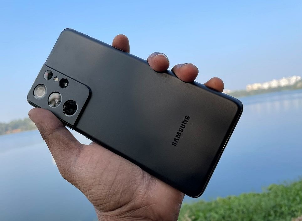 Samsung Galaxy S21 Ultra 5G. Credit: DH Photo/KVN Rohit
