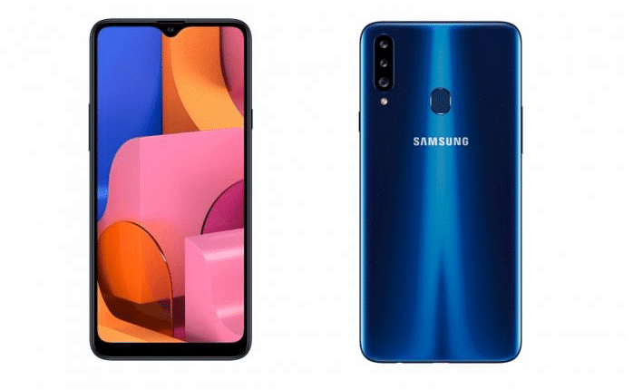 The new Galaxy A20s (Picture Credit: Samsung)