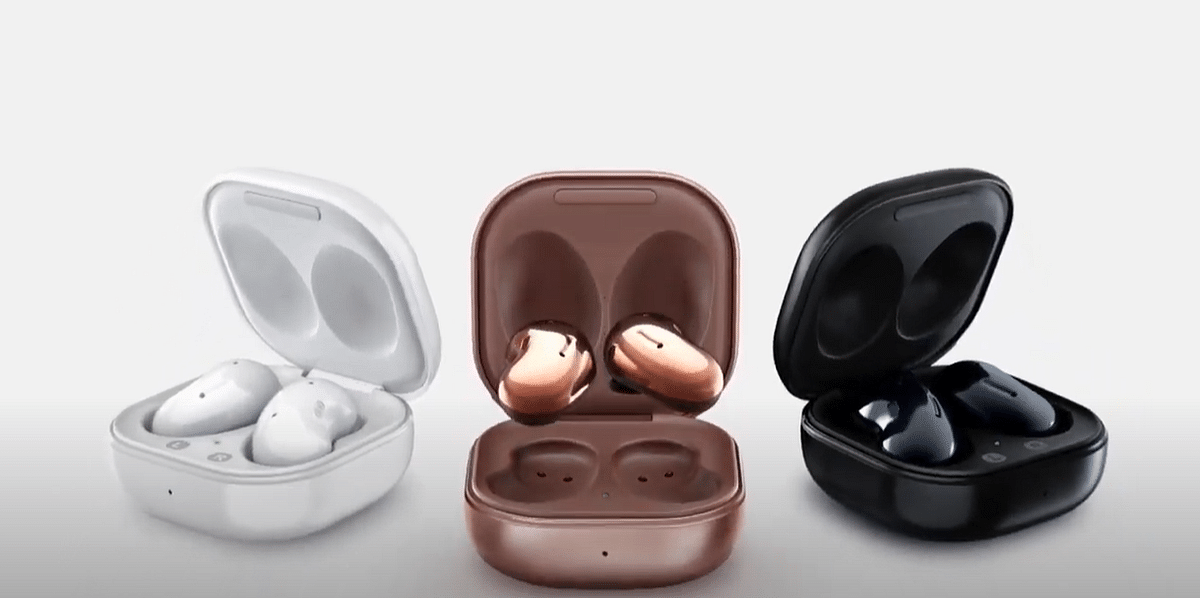 The new Galaxy Buds Live. Credit: Samsung