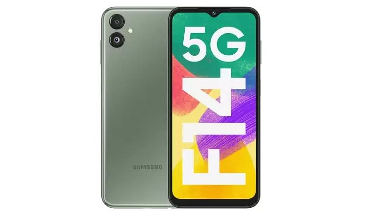 Samsung Galaxy F14 5G series. Credit: Flipkart