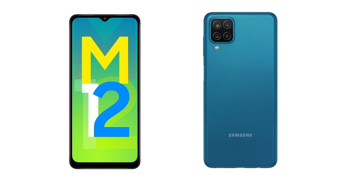 The Galaxy M12. Credit: Samsung